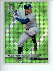 Alex Rodriguez [Green Mosaic] #59 Baseball Cards 2018 Panini Chronicles Spectra Prices
