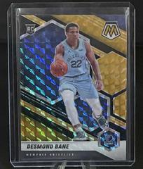 Desmond Bane [Black Gold Choice] Basketball Cards 2020 Panini Mosaic Prices