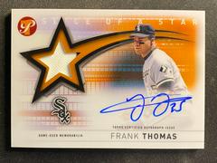 Frank Thomas [Orange Refractor] #PA-FT Baseball Cards 2022 Topps Pristine Autographs Prices