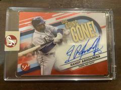 Randy Arozarena [Red] #GA-RA Baseball Cards 2023 Topps Pristine Going Gone Autographs Prices