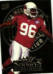 Clyde Simmons [Gold Medallion] Football Cards 1995 Ultra Prices