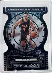 Jalen Suggs #23 Basketball Cards 2021 Panini Obsidian Unbreakable Prices