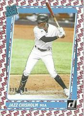 Jazz Chisholm [One Hundred] #58 Baseball Cards 2021 Panini Donruss Prices