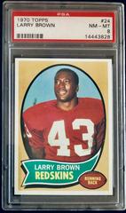 Larry Brown #24 Football Cards 1970 Topps Prices