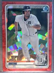 Riley Greene [Red Refractor] #BCP-122 Baseball Cards 2020 Bowman Chrome Prospects Prices