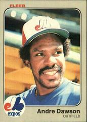Andre Dawson #280 Baseball Cards 1983 Fleer Prices