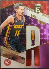 Trae Young [Purple] #22 Basketball Cards 2022 Panini Donruss Elite Spellbound Prices