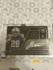 Jonathan Taylor [Signature Carbon] #135 Football Cards 2020 Panini Elements Prices