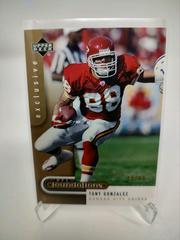 Tony Gonzalez [Exclusive Gold] #47 Football Cards 2005 Upper Deck Foundations Prices
