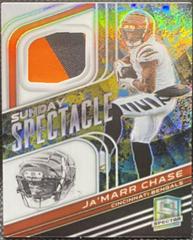 Ja'Marr Chase [Neon Splatter] #SS-JCH Football Cards 2022 Panini Spectra Sunday Spectacle Prices