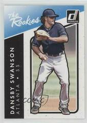 Dansby Swanson #TR-3 Baseball Cards 2017 Panini Donruss the Rookies Prices