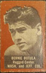 Bernie Botula [Brown] Football Cards 1950 Topps Felt Backs Prices
