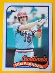 Tom Pagnozzi #208 Baseball Cards 1989 Topps Tiffany Prices
