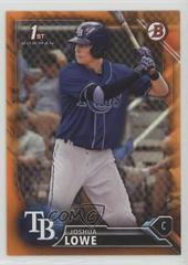 Joshua Lowe [Orange] #BD-70 Baseball Cards 2016 Bowman Draft Prices