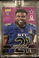 Ezekiel Elliott [Purple] #876 Football Cards 2016 Panini Instant NFL Prices