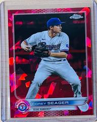Corey Seager [Red] #US200 Baseball Cards 2022 Topps Chrome Update Sapphire Prices