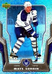 Mats Sundin #5 Hockey Cards 2007 Upper Deck McDonald's Prices