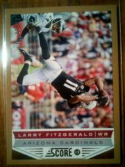 Larry Fitzgerald [Gold Zone] #2 Football Cards 2013 Panini Score Prices