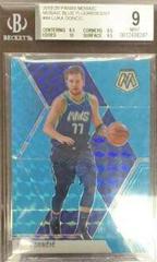 Luka Doncic [Blue Fluorescent] Basketball Cards 2019 Panini Mosaic Prices