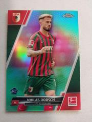 Niklas Dorsch [Aqua Bubble Wave] Soccer Cards 2022 Topps Chrome Bundesliga Prices