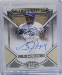 Bo Jackson #T1TA-BJ Baseball Cards 2023 Topps Tier One Talent Autographs Prices
