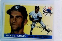 Steve Kraly #139 Baseball Cards 1955 Topps Prices