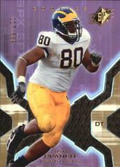 Alan Branch [Gold] #153 Football Cards 2007 Spx Prices