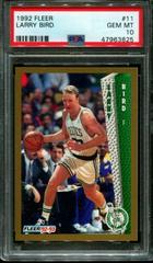 Larry Bird #11 Basketball Cards 1992 Fleer Prices