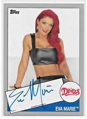 Eva Marie [Silver] Wrestling Cards 2015 Topps Heritage WWE Autographs Prices