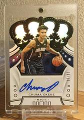Chuma Okeke [Gold] #CR-CHO Basketball Cards 2019 Panini Crown Royale Rookie Autographs Prices