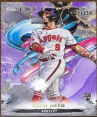 Zach Neto [Purple] #101 Baseball Cards 2023 Topps Inception Prices