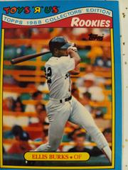 Ellis Burks Baseball Cards 1988 Topps Toys R US Rookies Prices