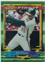 Jim Thome [Refractor] Baseball Cards 1994 Finest Prices