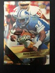 Barry Sanders [20 Stripe] #124 Football Cards 1993 Wild Card Prices
