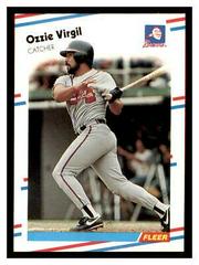 Ozzie Virgil #552 Baseball Cards 1988 Fleer Prices
