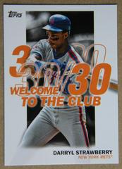 Darryl Strawberry Baseball Cards 2023 Topps Welcome to the Club Prices