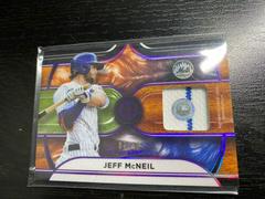Jeff McNeil [Purple] Baseball Cards 2022 Topps Tribute Stamp of Approval Relics Prices