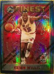 Kevin Willis Refractor Basketball Cards 1995 Finest Prices