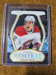 Owen Beck Hockey Cards 2023 Upper Deck Artifacts Clear Cut Rookies Prices