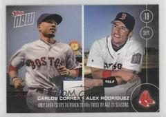 Alex Rodriguez, Carlos Correa [Incorrect Photos] #474 Baseball Cards 2016 Topps Now Prices