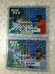 Marcell Ozuna [Green Fluorescent] #BF3 Baseball Cards 2021 Panini Mosaic Big Fly Prices
