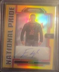 Edge [Gold] Wrestling Cards 2022 Panini Chronicles WWE National Pride Signatures Prices