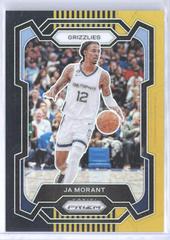Ja Morant [Black Gold] Basketball Cards 2023 Panini Prizm Prices