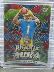 Quentin Johnston [Meta] #6 Football Cards 2023 Panini Spectra Rookie Aura Prices
