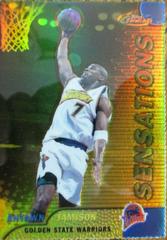 Antawn Jamison [Gold Refractor w/ Coating] #132 Basketball Cards 1999 Finest Prices