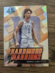 Dereck Lively II #HW-2 Basketball Cards 2022 Bowman University Best Hardwood Warriors Prices