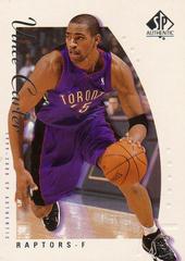Vince Carter Basketball Cards 1999 SP Authentic Prices