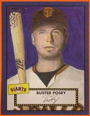 Buster Posey [Blue] #H-25 Baseball Cards 2018 Topps Gallery Heritage Prices