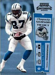 Muhsin Muhammad [Championship Ticket] #13 Football Cards 2000 Playoff Contenders Prices
