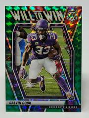 Dalvin Cook [Green Mosaic] #WW-12 Football Cards 2021 Panini Mosaic Will to Win Prices